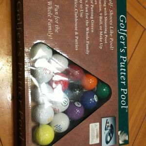 Golfers Putter Pool Portable  Game for 1-4 Players. New in Box.